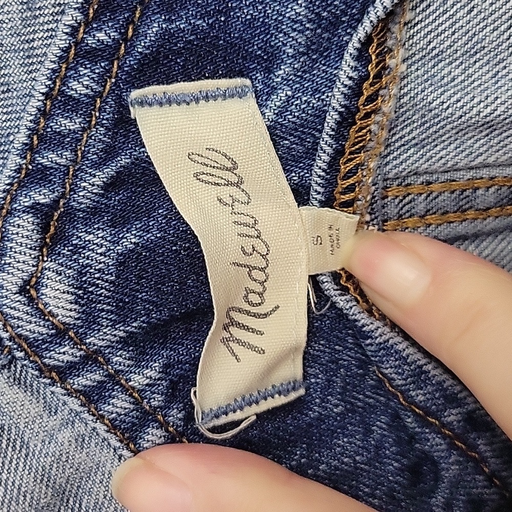 Madewell Straight-Leg Overalls in Elmridge Wash Small - Picture 9 of 10